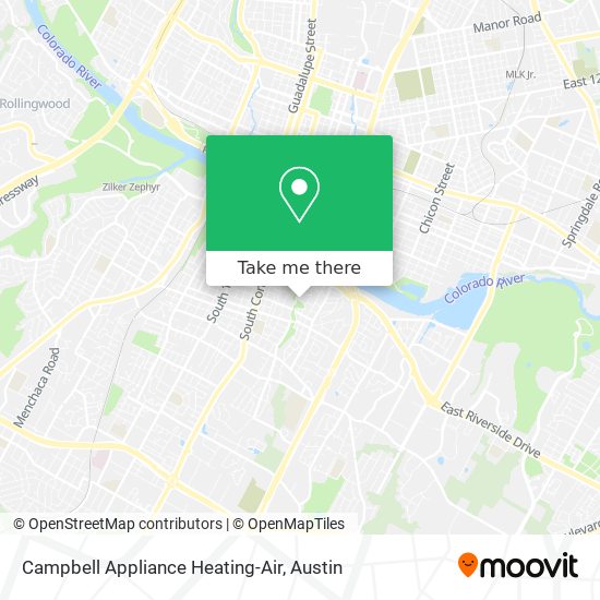 Mapa de Campbell Appliance Heating-Air