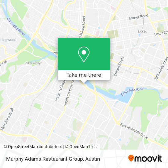 Mapa de Murphy Adams Restaurant Group