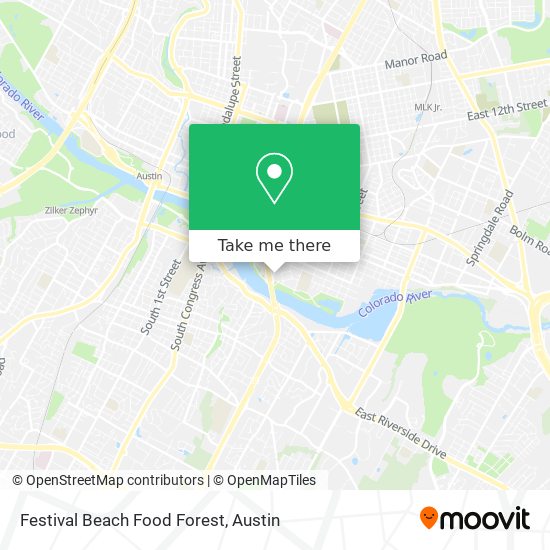 Festival Beach Food Forest map
