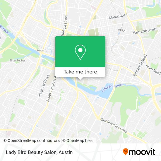 Mapa de Lady Bird Beauty Salon