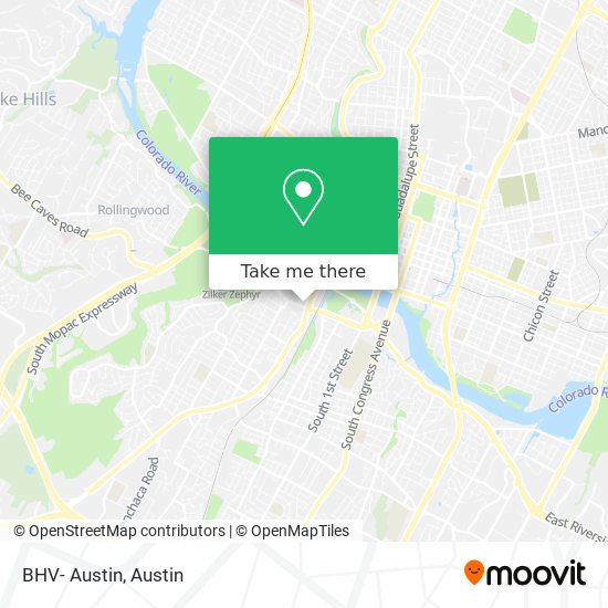 Mapa de BHV- Austin