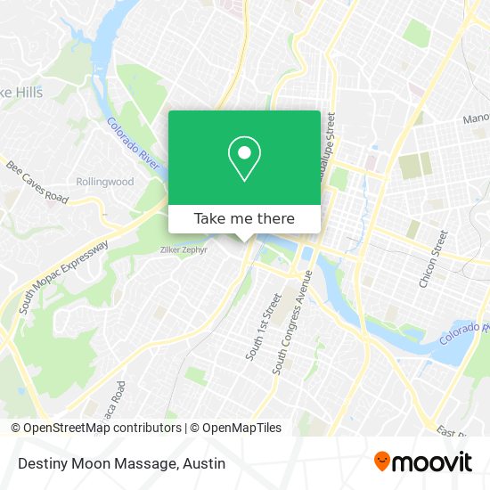Destiny Moon Massage map