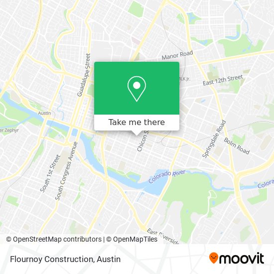 Flournoy Construction map