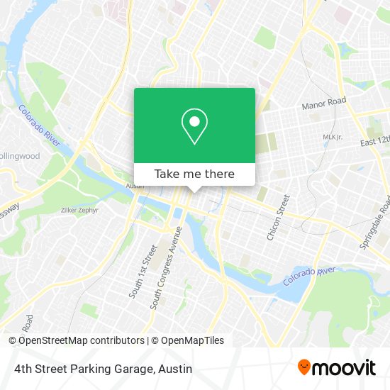 Mapa de 4th Street Parking Garage
