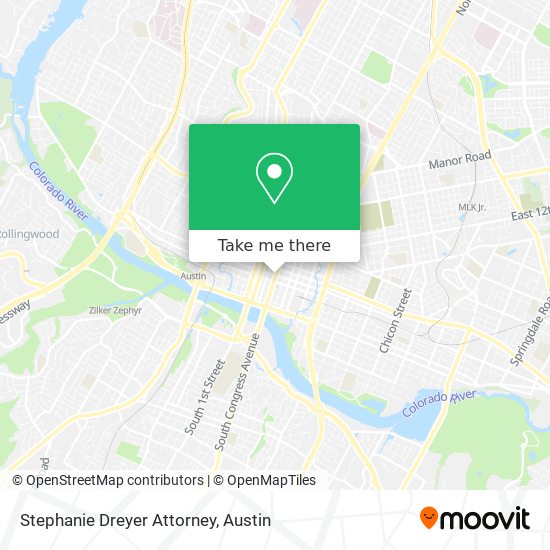 Stephanie Dreyer Attorney map