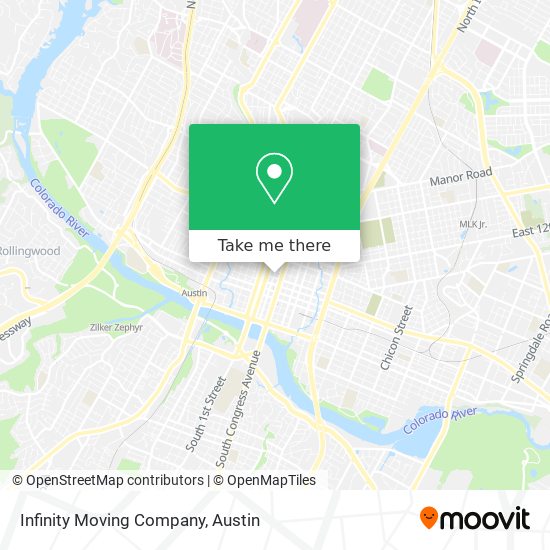 Mapa de Infinity Moving Company