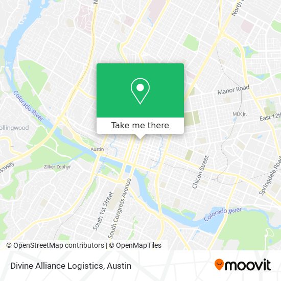 Divine Alliance Logistics map