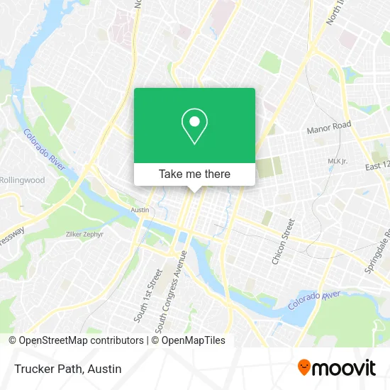 Trucker Path map