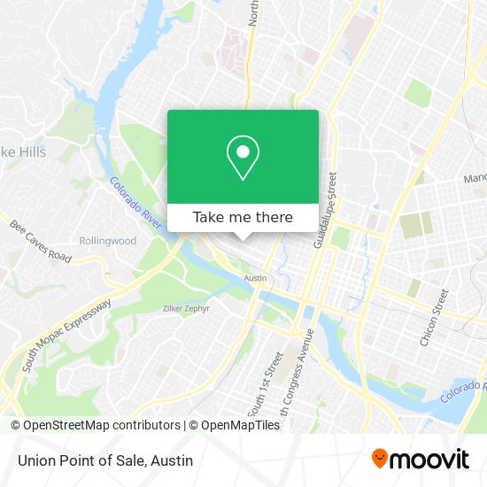 Union Point of Sale map