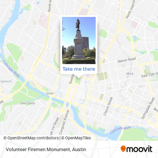 Volunteer Firemen Monument map