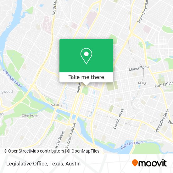 Mapa de Legislative Office, Texas