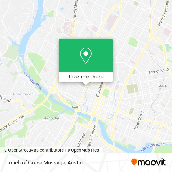 Touch of Grace Massage map