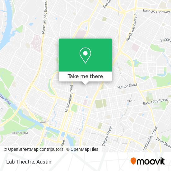 Mapa de Lab Theatre