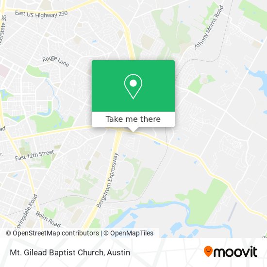 Mt. Gilead Baptist Church map