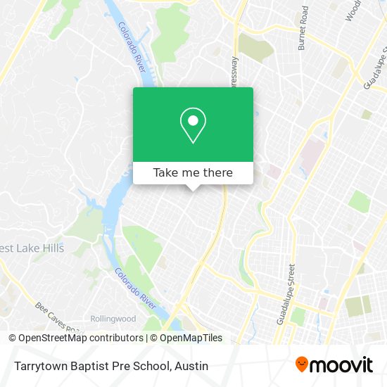 Mapa de Tarrytown Baptist Pre School