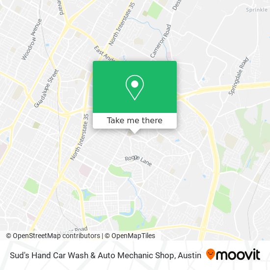 Mapa de Sud's Hand Car Wash & Auto Mechanic Shop