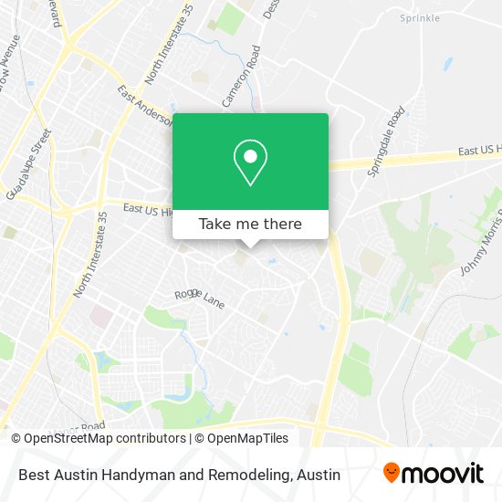 Mapa de Best Austin Handyman and Remodeling