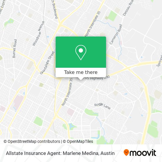 Allstate Insurance Agent: Marlene Medina map