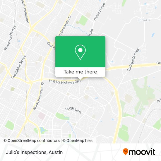 Julio's Inspections map