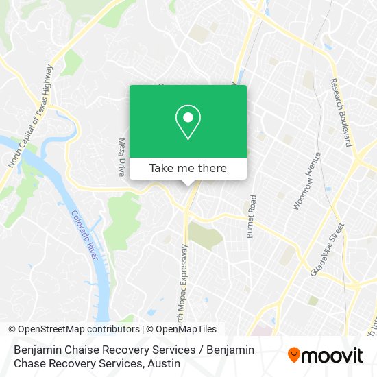 Mapa de Benjamin Chaise Recovery Services / Benjamin Chase Recovery Services