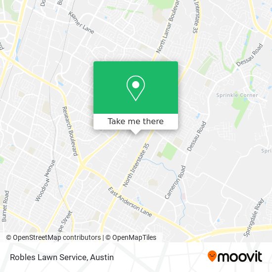 Mapa de Robles Lawn Service