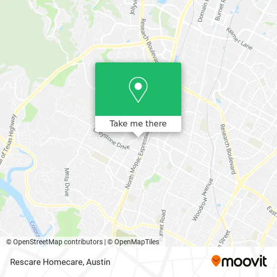 Rescare Homecare map