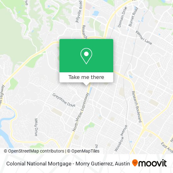 Mapa de Colonial National Mortgage - Morry Gutierrez
