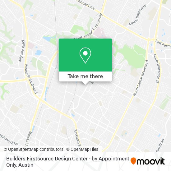 Builders Firstsource Design Center - by Appointment Only map