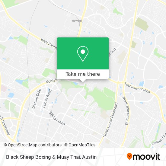 Mapa de Black Sheep Boxing & Muay Thai