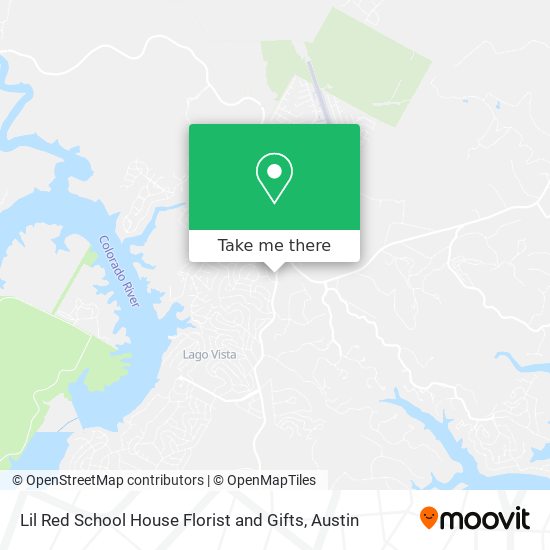 Lil Red School House Florist and Gifts map