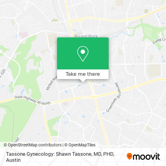 Tassone Gynecology: Shawn Tassone, MD, PHD map