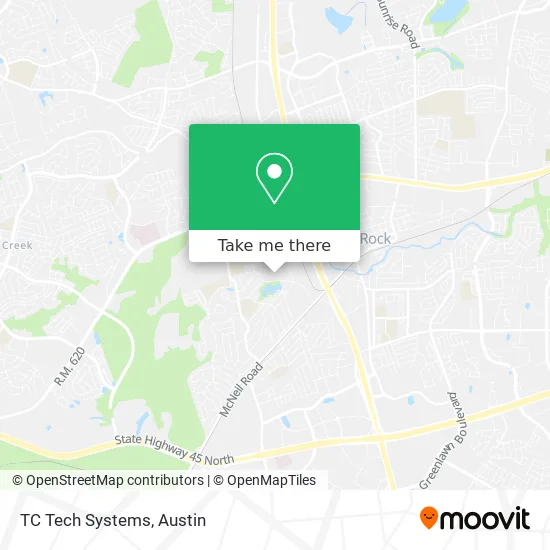 TC Tech Systems map