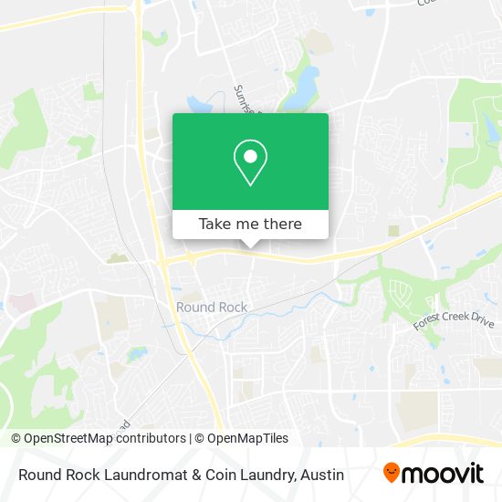 Round Rock Laundromat & Coin Laundry map