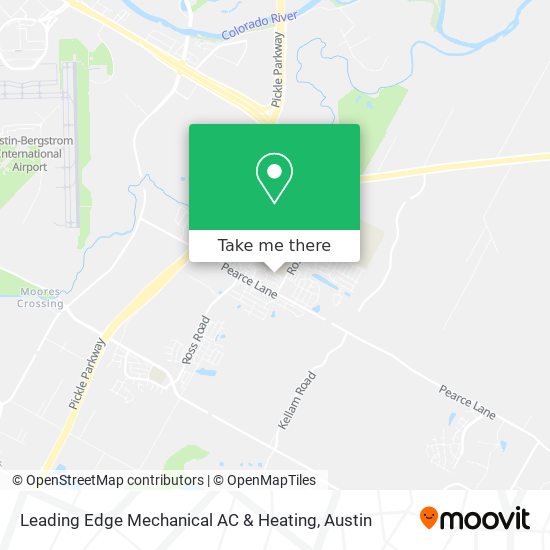 Mapa de Leading Edge Mechanical AC & Heating