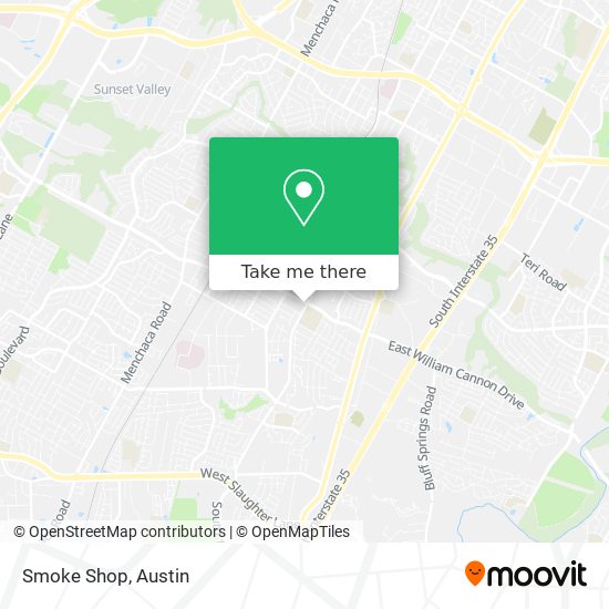 Mapa de Smoke Shop