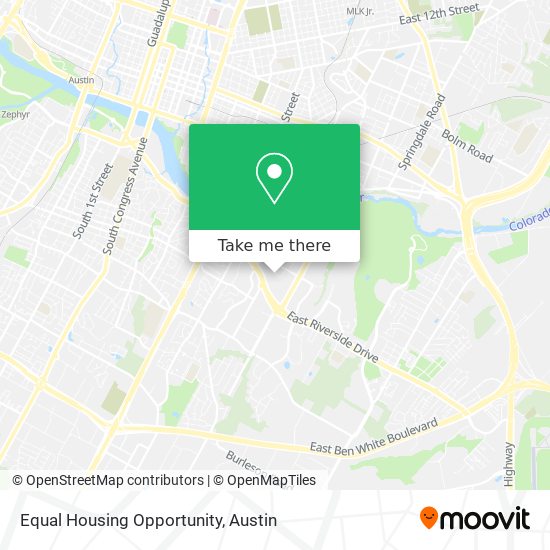 Equal Housing Opportunity map