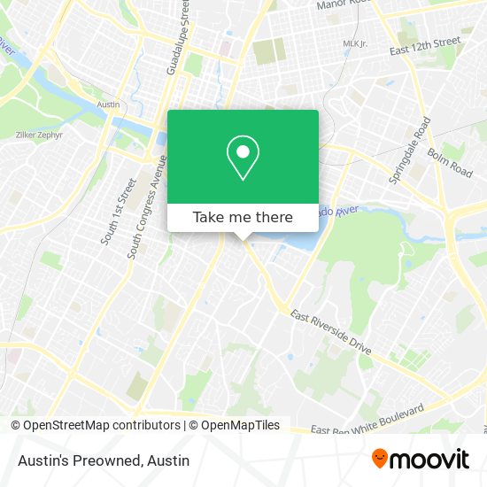 Mapa de Austin's Preowned