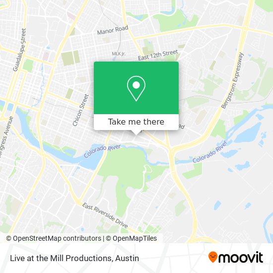 Live at the Mill Productions map