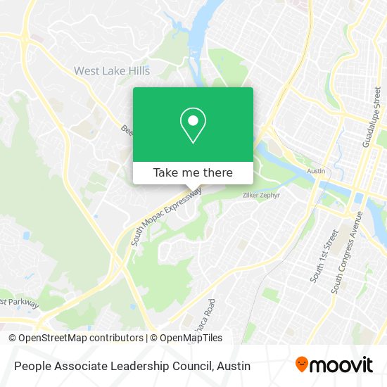 Mapa de People Associate Leadership Council