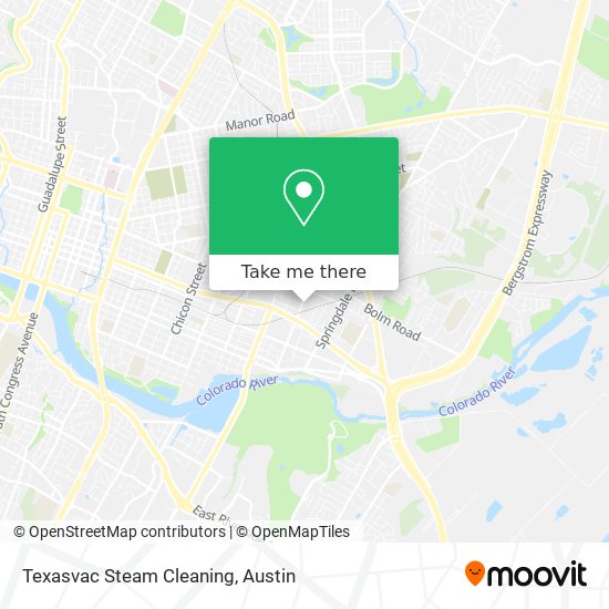 Mapa de Texasvac Steam Cleaning