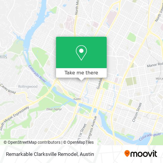 Mapa de Remarkable Clarksville Remodel