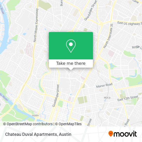 Chateau Duval Apartments map