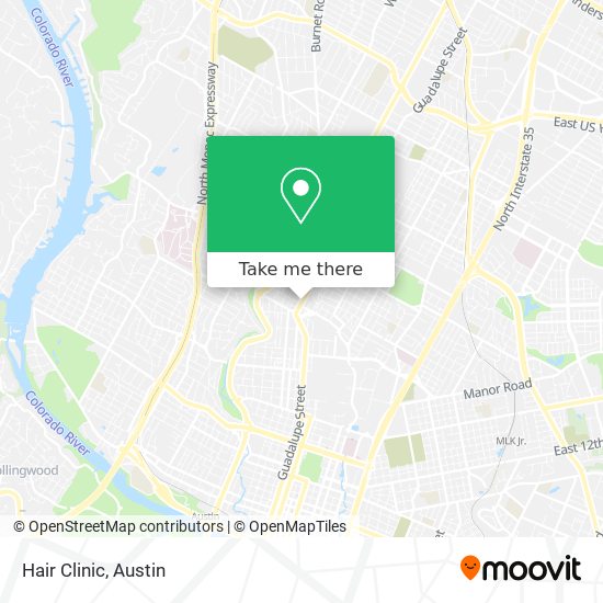 Hair Clinic map