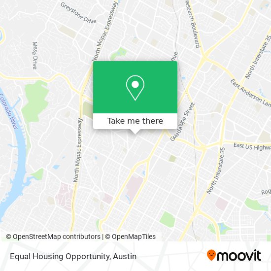 Mapa de Equal Housing Opportunity