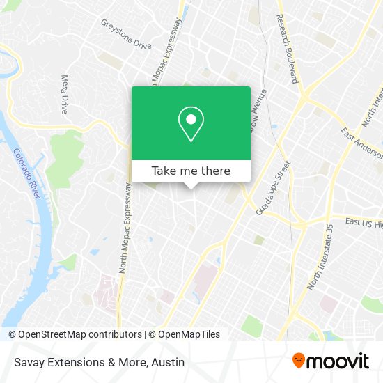 Savay Extensions & More map