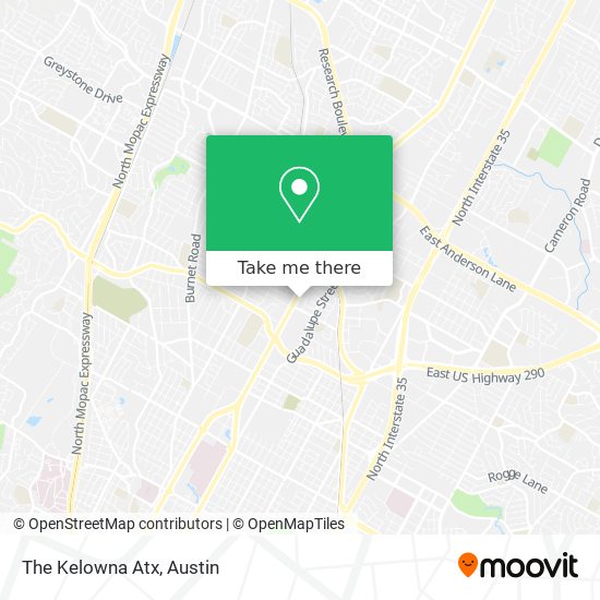 Mapa de The Kelowna Atx