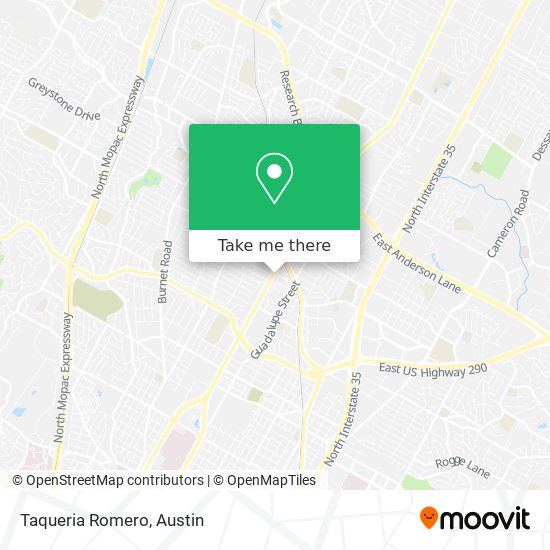 Taqueria Romero map