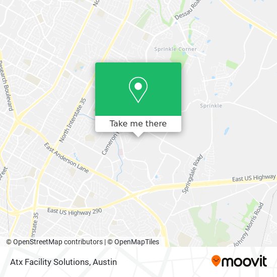 Mapa de Atx Facility Solutions