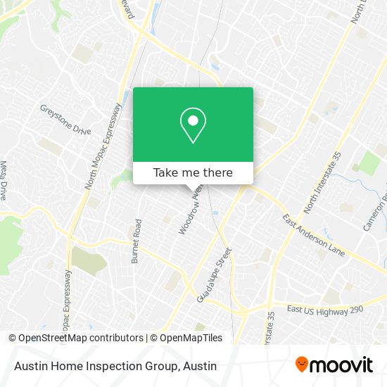 Mapa de Austin Home Inspection Group