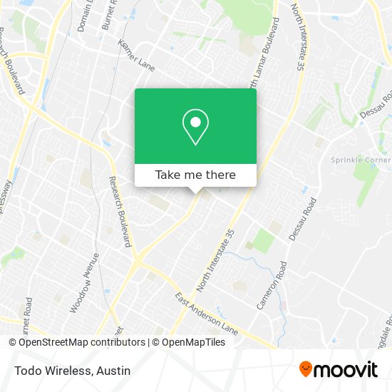 Todo Wireless map